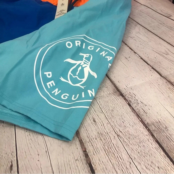 Original penguin boys Swim Trunks Sz 14/16 - Picture 2 of 5